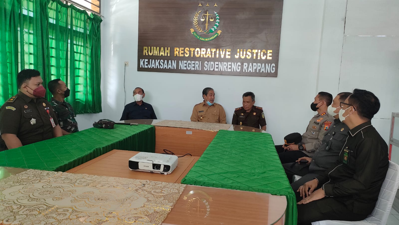 Kejaksaan Negeri Sidrap Launcing Rumah Restorative Justice