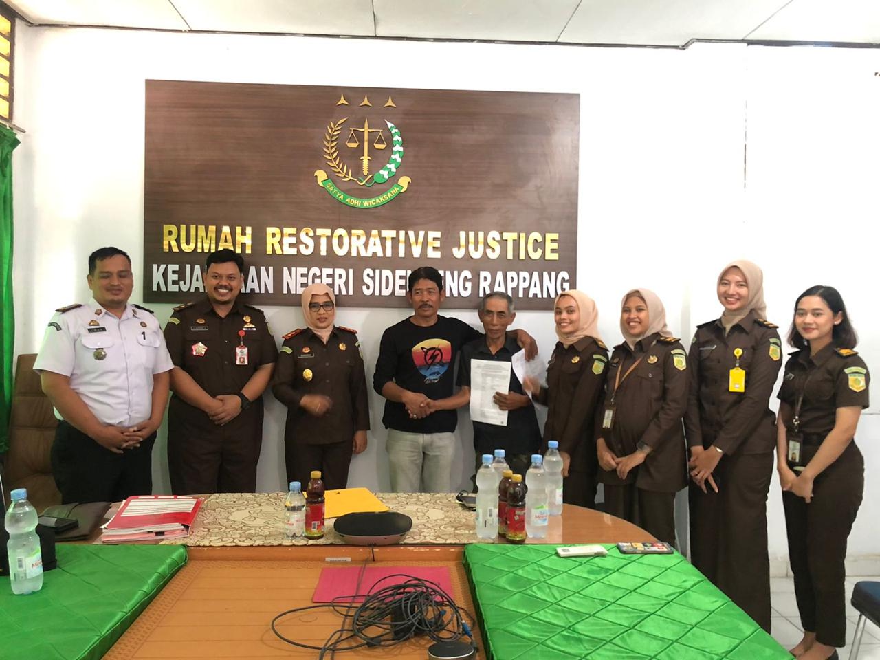 Kejari Sidrap Restorative Justice Kasus Penganiayaan Soal Parkir Pasar Pangkajene 